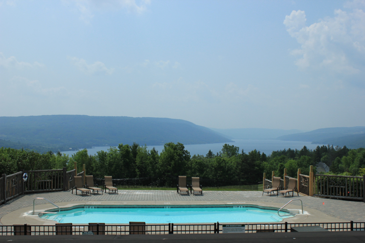 Lake view Bristol Harbour